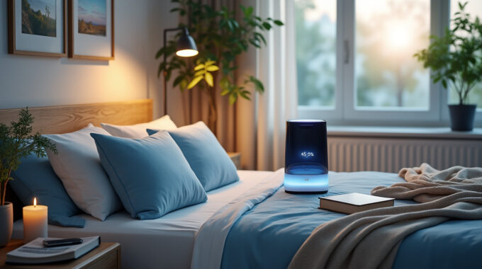 Découvrez Comment Un Bon Taux D'humidité Dans Votre Chambre Peut Transformer Votre Qualité De Sommeil. Apprenez Les Bienfaits D'un Environnement équilibré Et Optimisé Pour Des Nuits Plus Reposantes Et Revitalisantes.